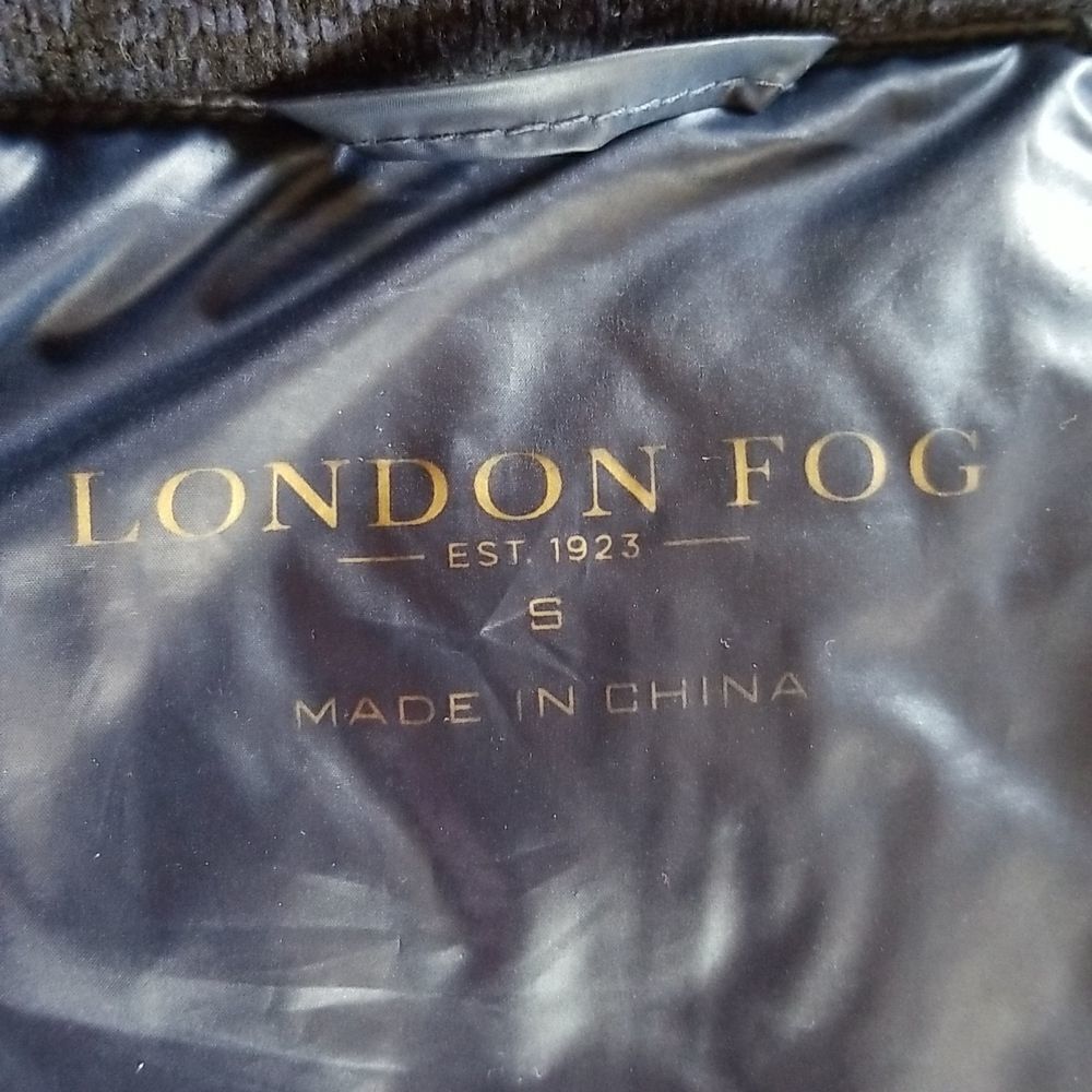 London Fog Hybrid Goose Down Puffer Jacket Gorpcore Size Small - Picture 8 of 11